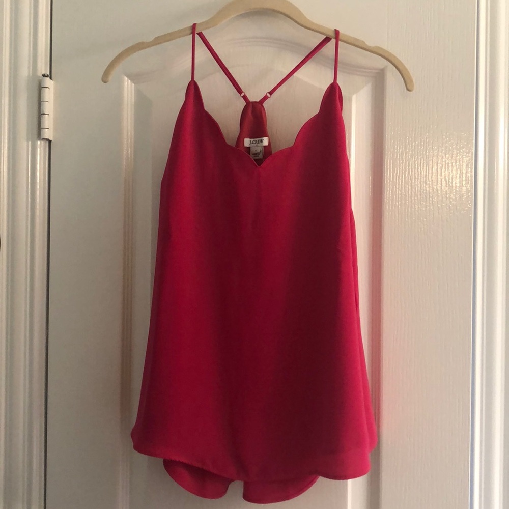 Hot pink fancy tank top!